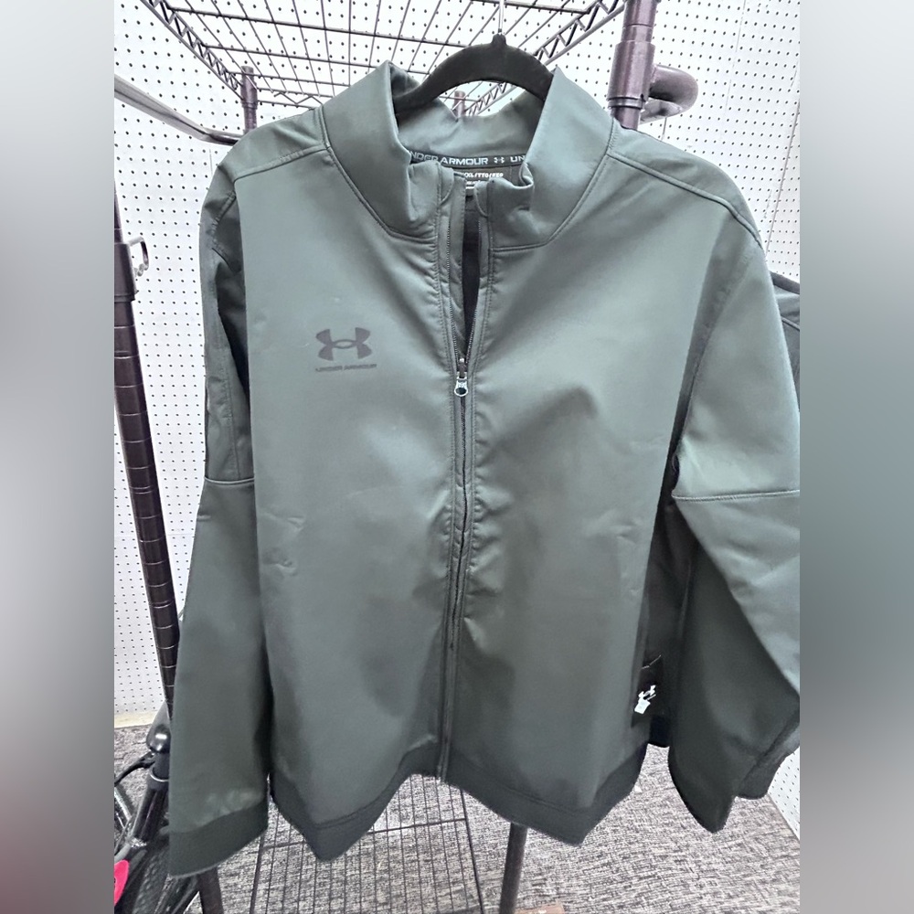 Under Armour Men's Dark Grey Performance Zip Jacket